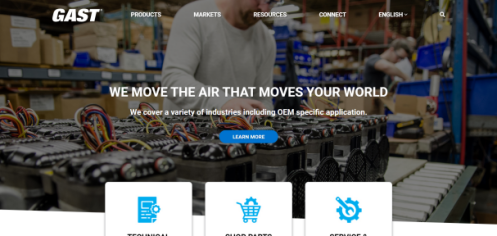 Gast Manufacturing, Inc. - industrial vacuum pump manufacturers - Vacculex