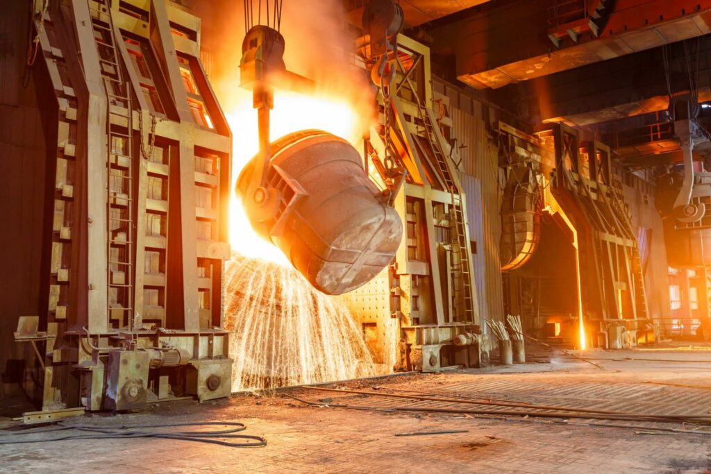 Metallurgical Industry - applications of Industrial Vacuum pumps - Vacculex