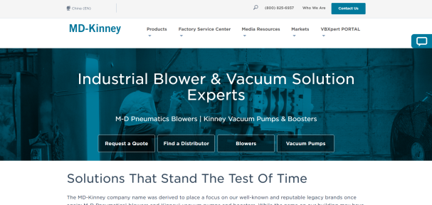 Tuthill Vacuum & Blower Systems - industrial vacuum pump manufacturers - Vacculex